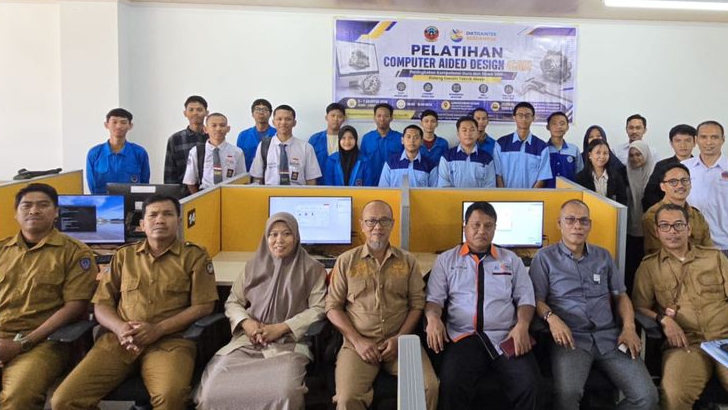 PNUP Latih 22 Guru dan Siswa SMK Makassar Kuasai Teknologi CAD
