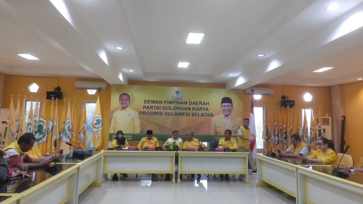 Lima Menteri Dijadwalkan Hadiri Pelantikan DPD I Golkar Sulsel