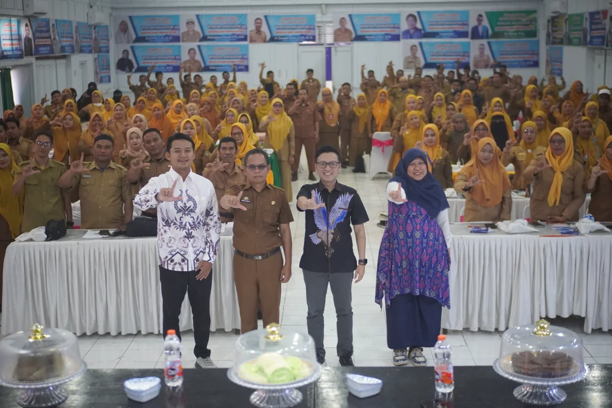 Pelatihan pembelajaran STEM berbasis matematika dan numerasi bagi 300 guru SD dan SMP oleh YPAN di Kabupaten Sidrap
