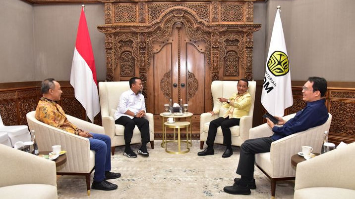 Andi Sudirman Sulaiman Temui Bahlil, Bahas Terobosan Energi Pulau-Pulau Terpencil Sulawesi Selatan