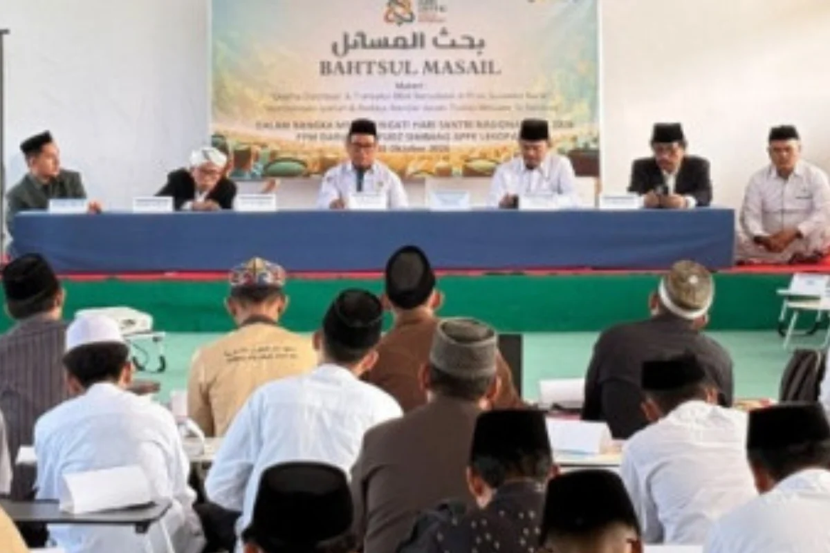Forum Bahtsul Masail Pimpinan Pondok Pesantren dan Kiai se-Sulawesi Barat