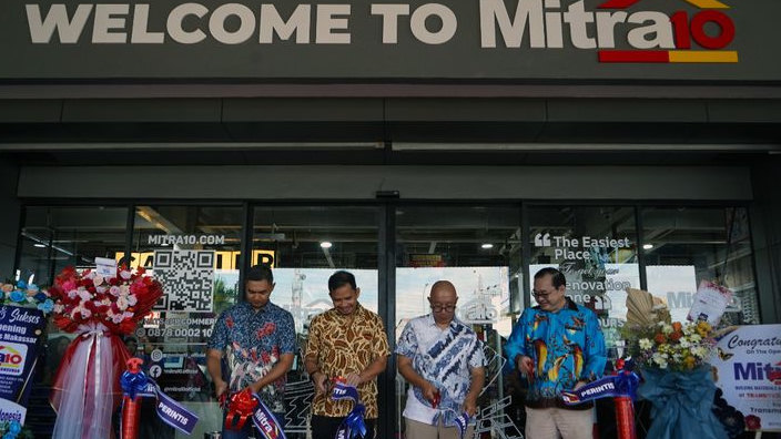 Mitra10 Resmikan Dua Toko Baru Bali dan Makassar, Tawarkan Promo Menarik