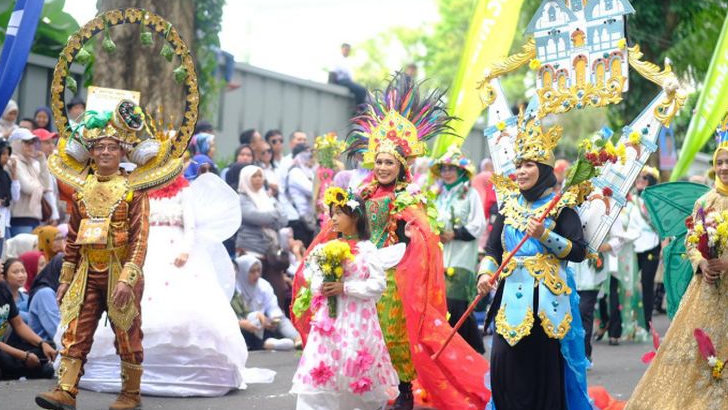 Perkenalkan Malino Kota Bunga Lewat Fashion Carnaval Beautiful Malino