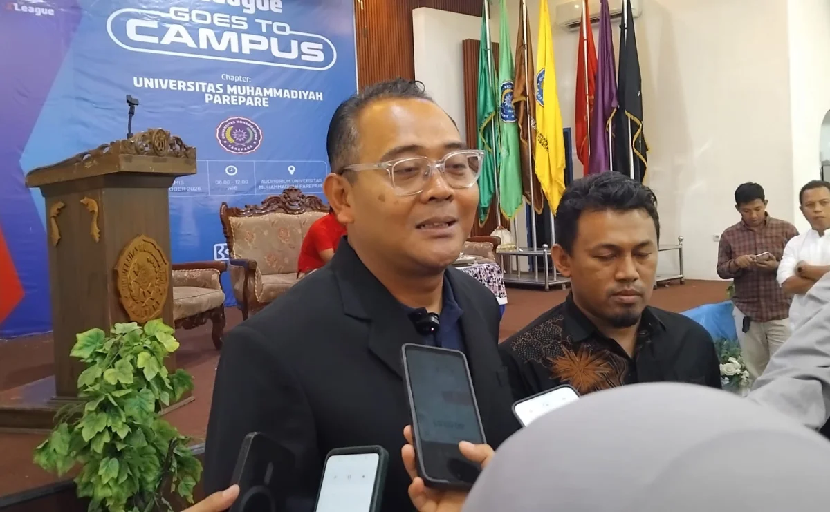I.League Goes to Campus di Universitas Muhammadiyah Parepare bersama mahasiswa dan narasumber