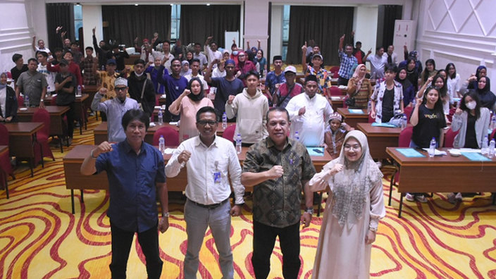 Anggota DPRD Kota Makassar Hasanuddin Leo Hadirkan Pihak PDAM Jelaskan Soal Krisis Air Bersih