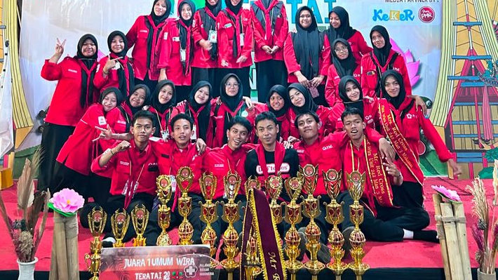MAN 3 Kota Makassar Sabet Juara Umum Teratai Chapter XII, Dominasi Lomba PMR Tingkat Sulsel