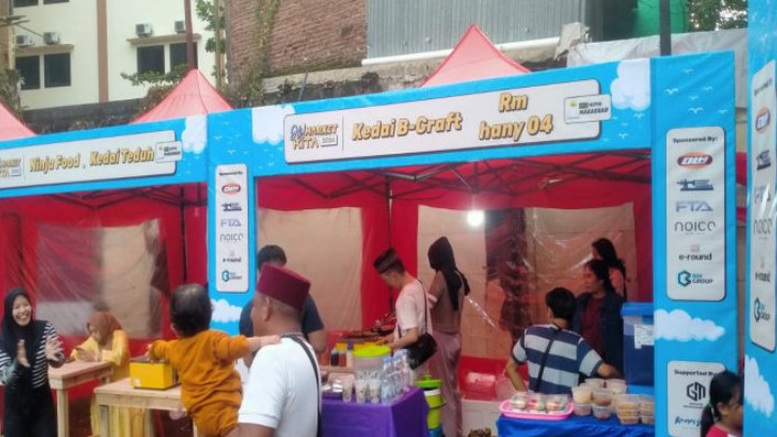Berdayakan UMKM, HIPMI Makassar Kembali Gelar Pasar Ramadhan Selama 2 Pekan
