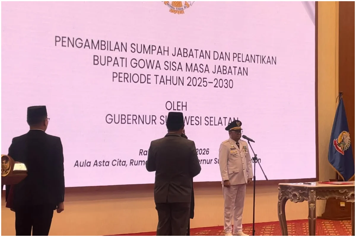 Darmawangsyah Muin Bupati Gowa di Hari Sumpah Pemuda