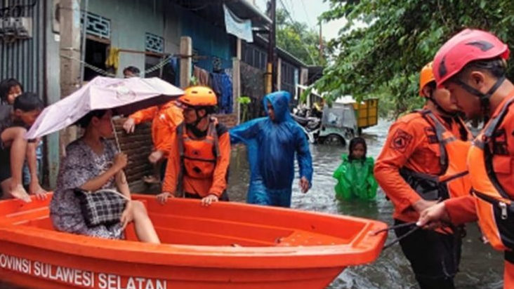 Banjir Makassar, 456 Warga Masih Mengungsi, Masih Ada 13 Titik Banjir di 6 Kecamatan