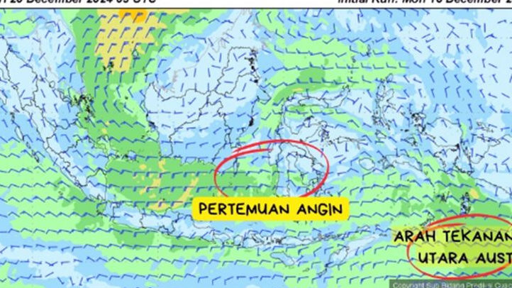 Ini Penyebab Cuaca Ekstrem di Sulsel dalam 7 Hari Kedepan, Waspada Hujan Dengan Intensitas Lebat hingga Sangat Lebat