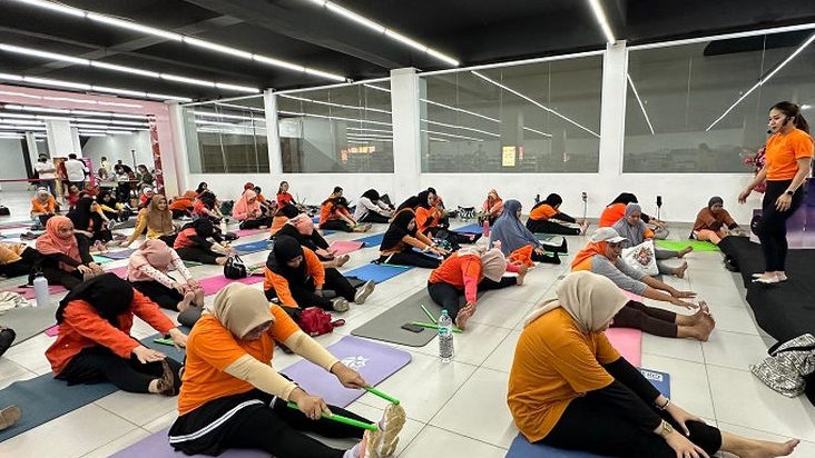 Citra Cosmetic X Skintific Gelar Pound Fit dan Skincheck Gratis