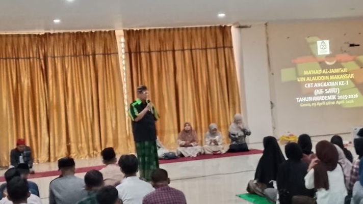 CBT Angkatan 1 Resmi Dibuka: 405 Mahasiswa UIN Alauddin Ikuti Program Wajib Pembentukan Karakter