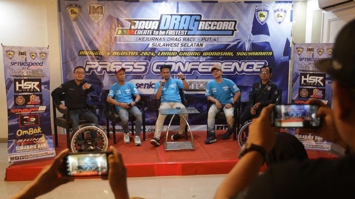 Sonic Speed Makassar Gelar Kejurnas Drag Race Putaran 4 Sulsel di Jogyakarta, Target 700 Starter