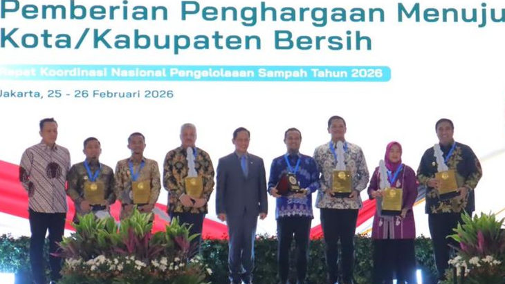 Sulsel Peringkat 2 Nasional, Ini 6 Daerah Peraih Penghargaan Pengelolaan Sampah