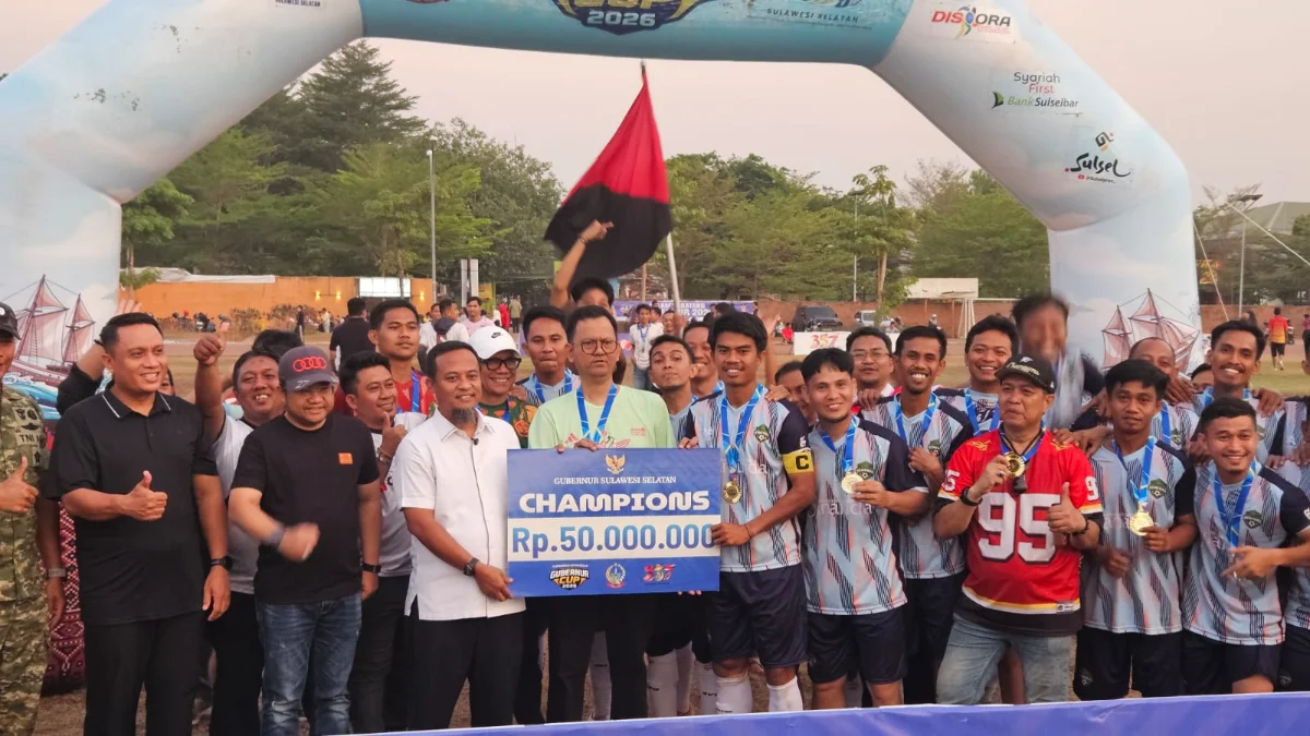 Kemenag FC Juara Sulsel Cup 2026, Bawa Pulang Hadiah Rp50 Juta