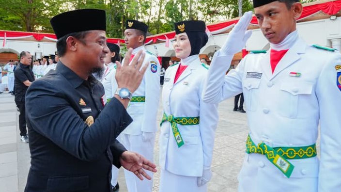 Profil 4 Paskibraka Sulsel Emban Tugas Penting pada Pengibaran Bendera HUT RI ke-81
