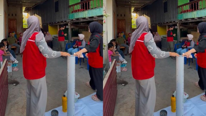 Ubah Sampah Organik Jadi Manfaat, Mahasiswa KKN Unhas Kenalkan Biopori di Bantaeng
