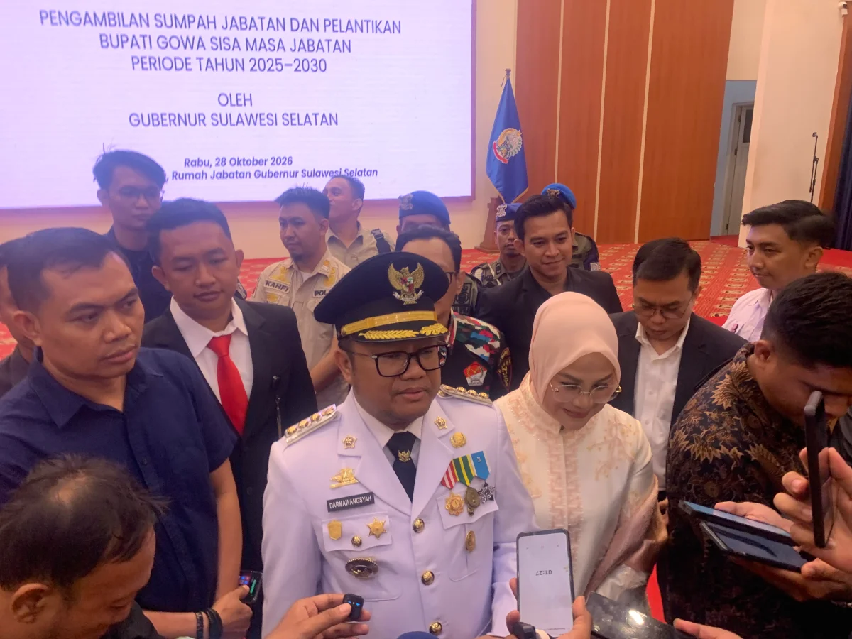 Bupati Gowa Darmawangsyah Muin Fokus Benahi Internal Tahun Ini