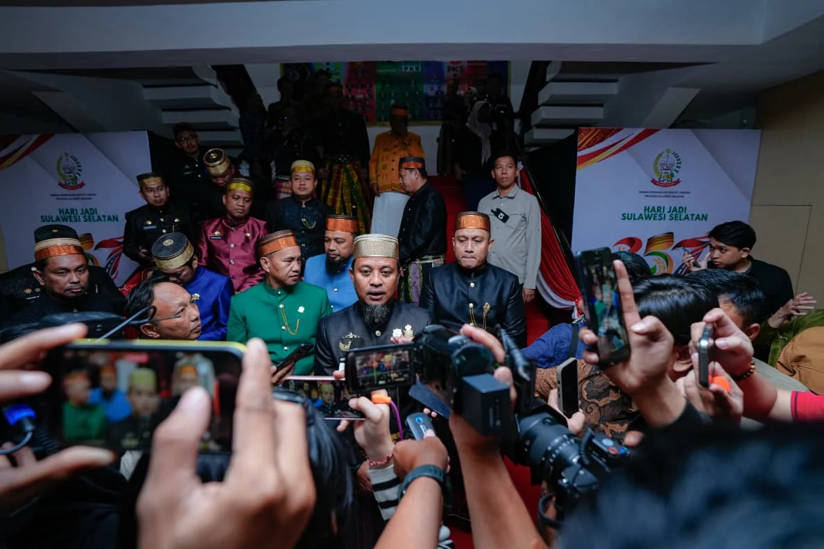 HUT ke-357 Sulsel, Andi Sudirman Sulaiman Pacu Infrastruktur Rp3,7 Triliun, Ekonomi Tumbuh di Atas Nasional