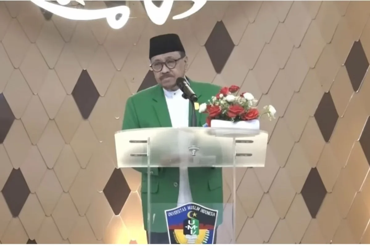 Prof Hambali Thalib Minta Masjid Umar bin Khattab UMI Jadi Pusat Pembinaan Mahasiswa