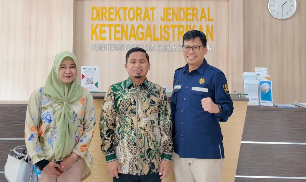Wali Kota Parepare Tasming Hamid melakukan audiensi dengan jajaran Direktorat Jenderal Ketenagalistrikan Kementerian ESDM membahas peluang bantuan pasang baru listrik bagi warga kurang mampu